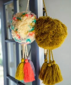 Natural Life Back To Campus Jumbo Pom Pom Tassel 37 Natural Life Back To Campus Jumbo Pom Pom Tassel
