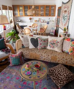 Natural Life Hand Embroidered Pillow NEW & TRENDING 42 Natural Life Hand Embroidered Pillow NEW & TRENDING