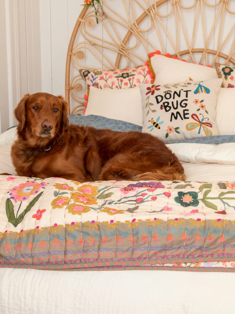 Natural Life Hand Embroidered Pillow NEW & TRENDING 24 Natural Life Hand Embroidered Pillow NEW & TRENDING