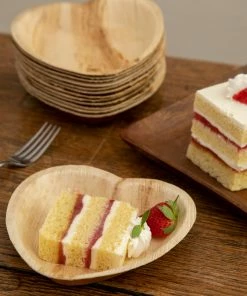 Natural Life Palm Leaf Plate Set Of 12