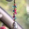 Natural Life Blessing Bell Car Charm