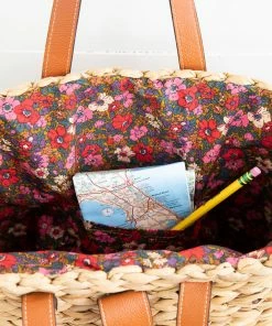 Natural Life Straw Backpack