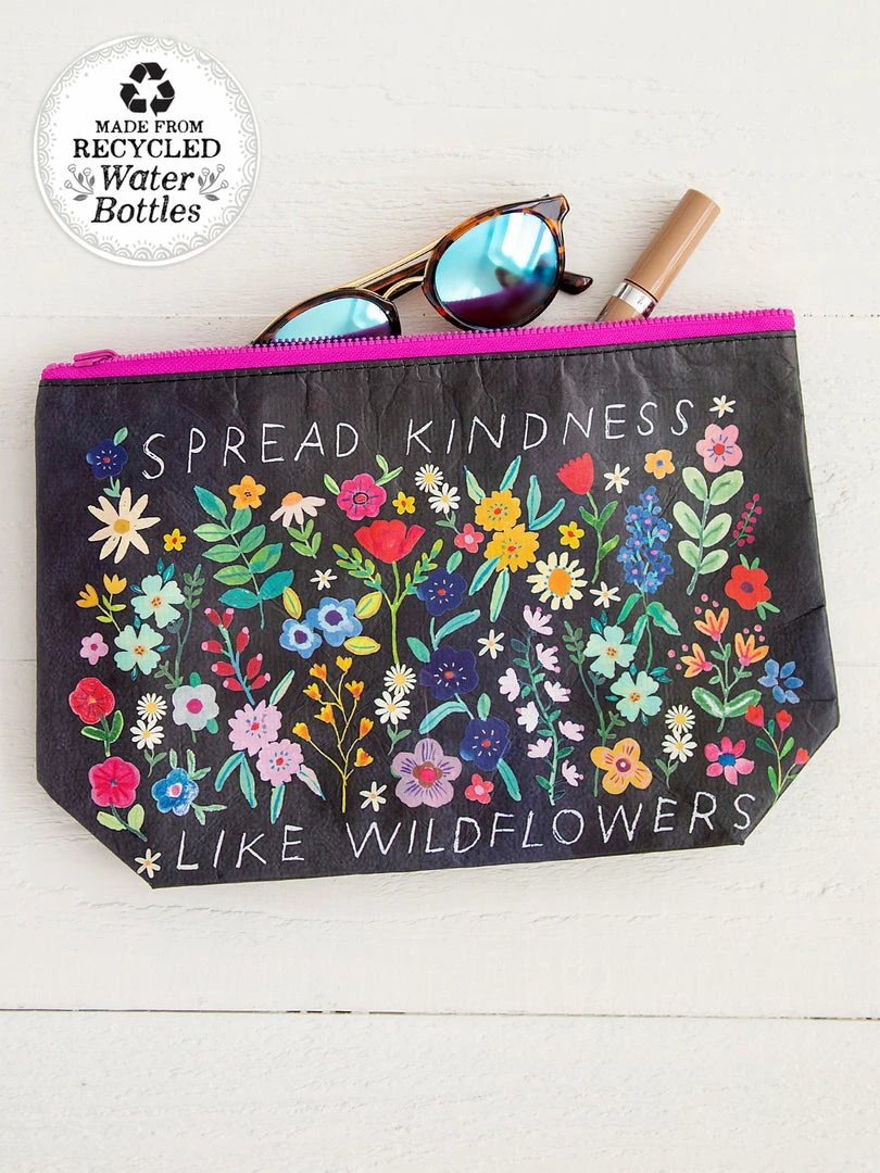 Natural Life Recycled Zip Pouch Back To Campus 6 Natural Life Recycled Zip Pouch Back To Campus