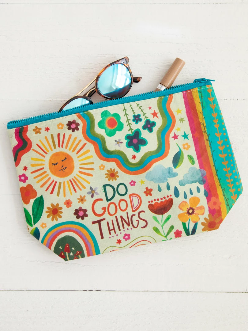 Natural Life Recycled Zip Pouch Back To Campus 7 Natural Life Recycled Zip Pouch Back To Campus