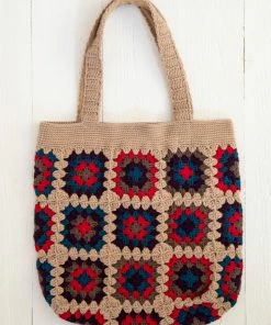 Natural Life Back To Campus Crochet Tote Bag