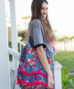 Natural Life Ruffle Tote Bag 26 Natural Life Ruffle Tote Bag