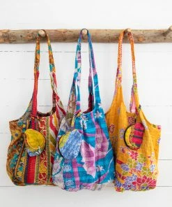 Natural Life Slouchy Kantha Tote NEW & TRENDING 9 Natural Life Slouchy Kantha Tote NEW & TRENDING