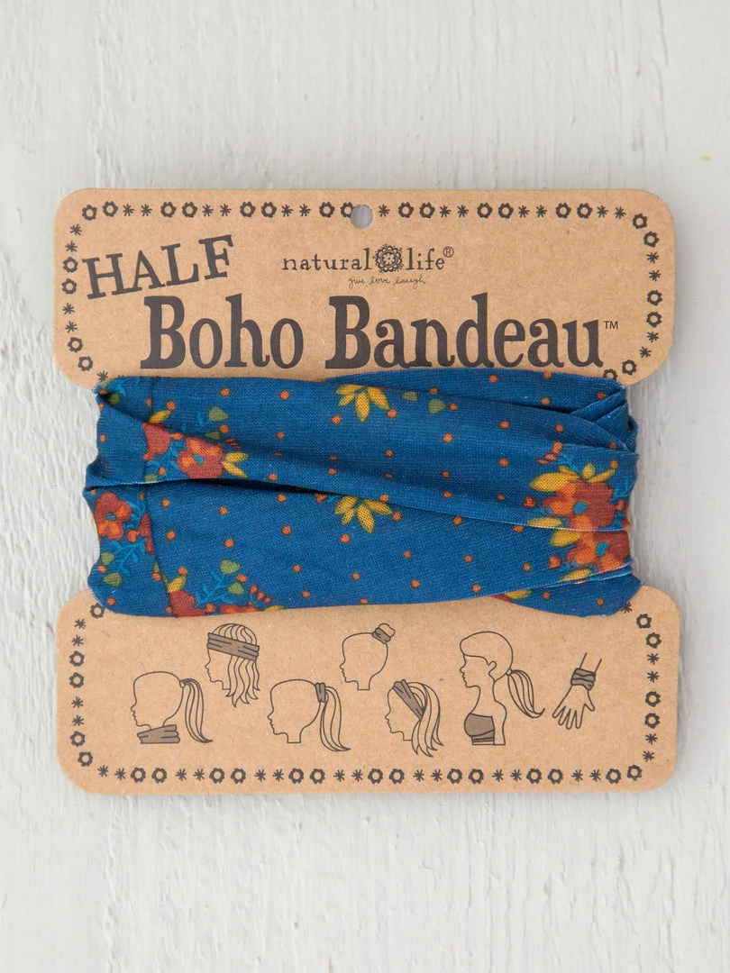 Natural Life Floral Half Boho Bandeau ACCESSORIES 10 Natural Life Floral Half Boho Bandeau ACCESSORIES