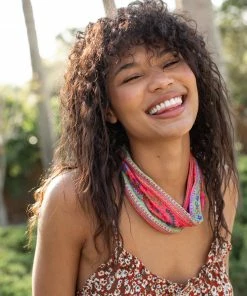 Natural Life Border Print Half Boho Bandeau 40 Natural Life Border Print Half Boho Bandeau