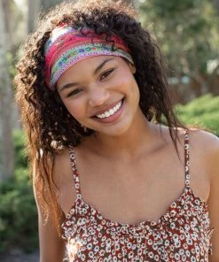 Natural Life Border Print Half Boho Bandeau 41 Natural Life Border Print Half Boho Bandeau