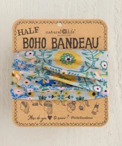 Natural Life Mandala Half Boho Bandeau