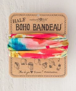 Natural Life Floral Half Boho Bandeau ACCESSORIES 44 Natural Life Floral Half Boho Bandeau ACCESSORIES