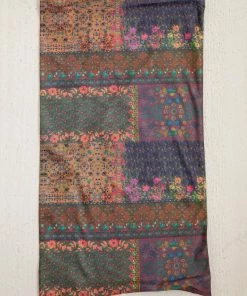 Natural Life Border Print Boho Bandeau Accessories