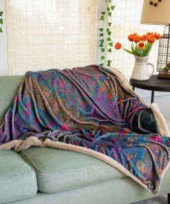 Natural Life Back To Campus Faux Fur Blanket