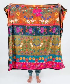 Natural Life Back To Campus Faux Fur Blanket