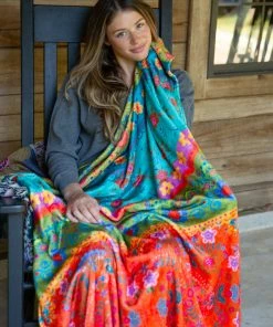 Natural Life Back To Campus Tapestry Blanket