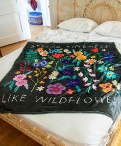 Natural Life Back To Campus Tapestry Blanket