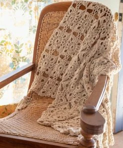 Natural Life Granny Square Crochet Blanket Back To Campus