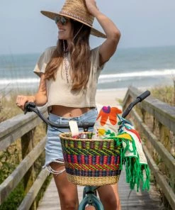 Natural Life Artisan Bike Basket