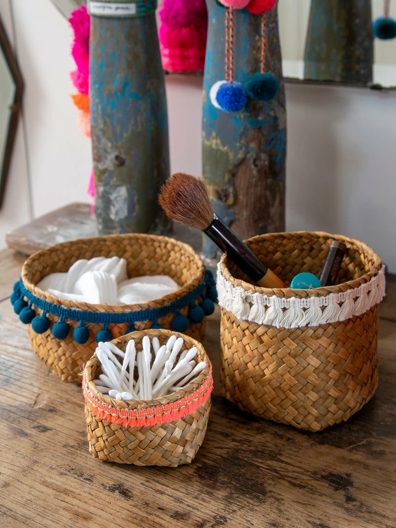 Natural Life Back To Campus Set Of 3 Small Woven Baskets 4 Natural Life Back To Campus Set Of 3 Small Woven Baskets