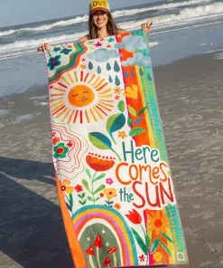 Natural Life Microfiber Towel Beach & Outdoors