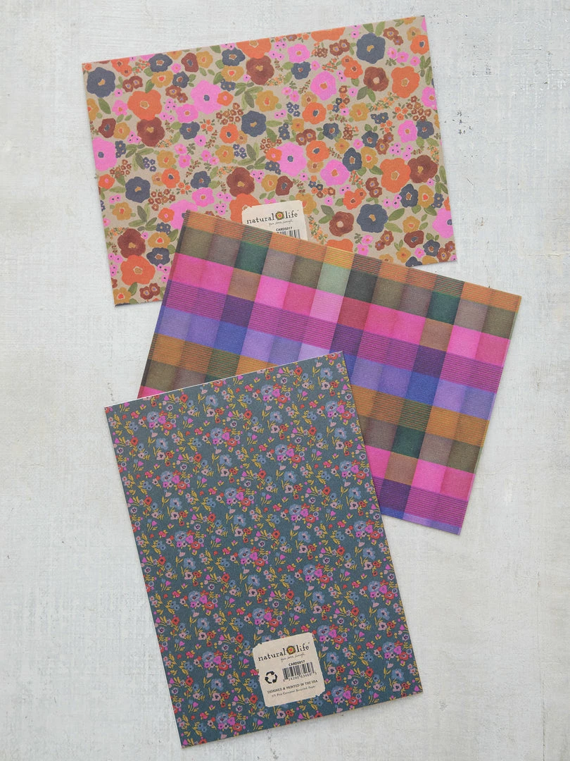 Natural Life Set Of 3 Greeting Cards 10 Natural Life Set Of 3 Greeting Cards