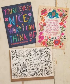 Natural Life Set Of 3 Greeting Cards 28 Natural Life Set Of 3 Greeting Cards