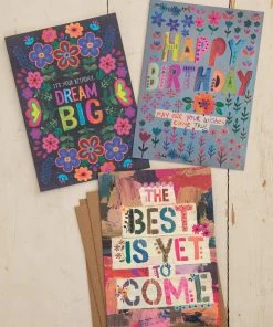 Natural Life Set Of 3 Greeting Cards 30 Natural Life Set Of 3 Greeting Cards