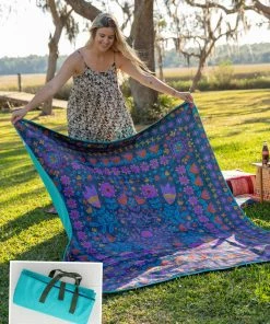 Natural Life Beach & Outdoors XL Water Resistant Picnic Blanket