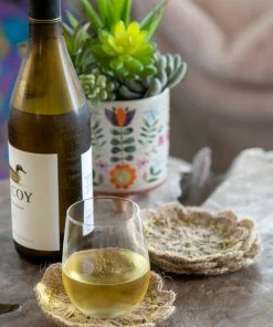 Natural Life Crochet Coaster Set