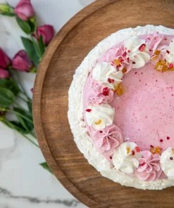 Natural Life Carved Wooden Cake Stand HOME & LIVING 11 Natural Life Carved Wooden Cake Stand HOME & LIVING