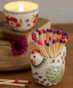 Natural Life HOME & LIVING Matchstick Holder