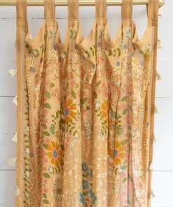 Natural Life Printed Curtain Panel