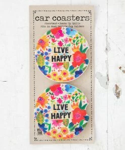 Natural Life Car Coasters 32 Natural Life Car Coasters