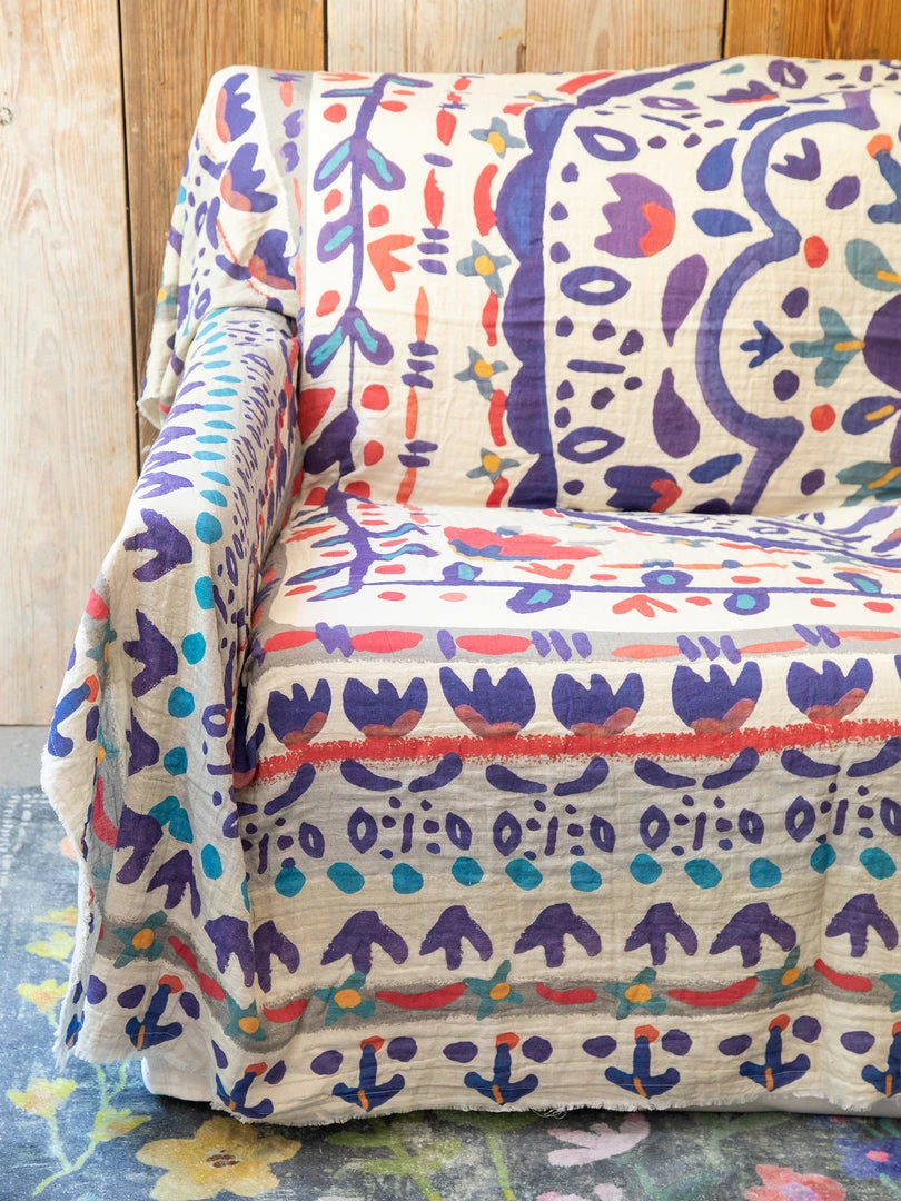 Natural Life Back To Campus Gauze Coverlet 4 Natural Life Back To Campus Gauze Coverlet