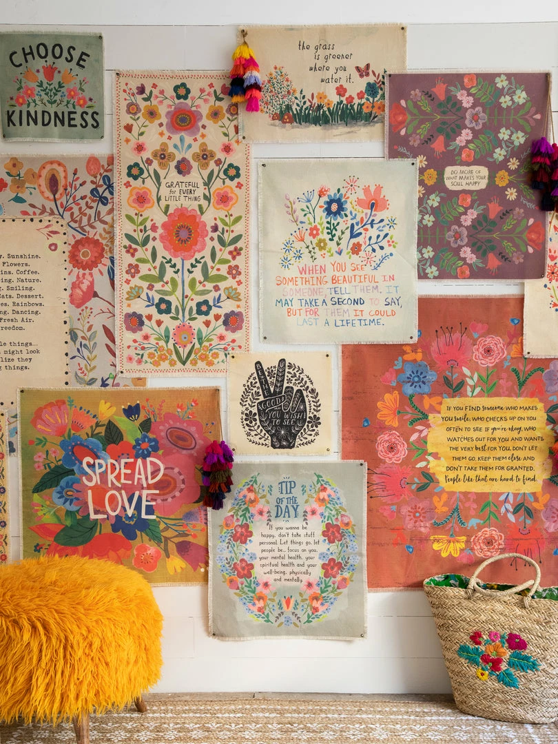 Natural Life Canvas Tapestry Back To Campus 4 Natural Life Canvas Tapestry Back To Campus