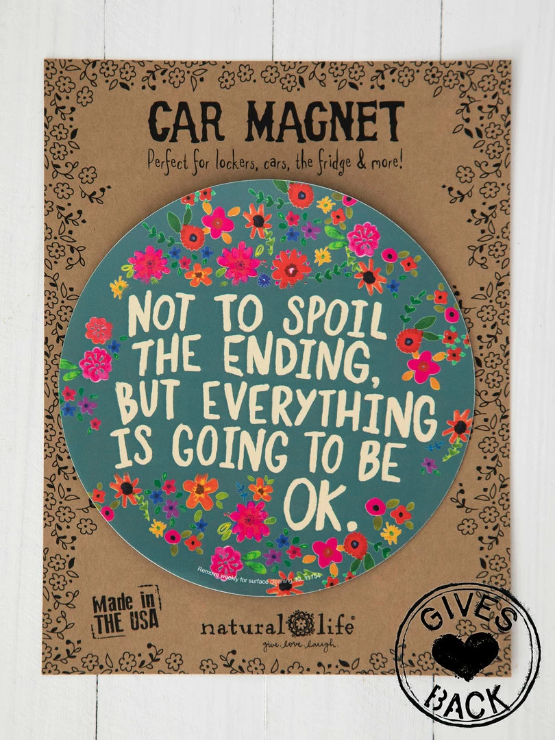 Natural Life NEW & TRENDING Car Magnet 14 Natural Life NEW & TRENDING Car Magnet