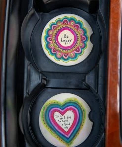 Natural Life Car Coasters