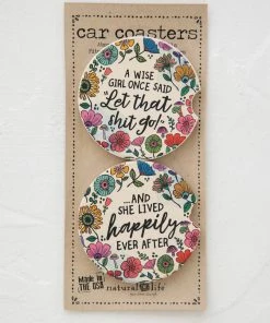 Natural Life Car Coasters 25 Natural Life Car Coasters