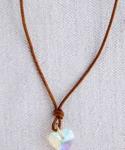 Natural Life Crystal Heart Necklace ACCESSORIES