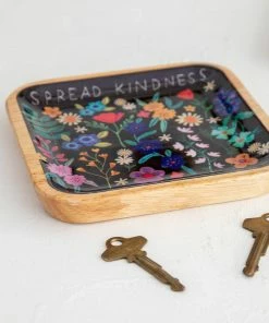 Natural Life Lacquered Wood Tray NEW & TRENDING