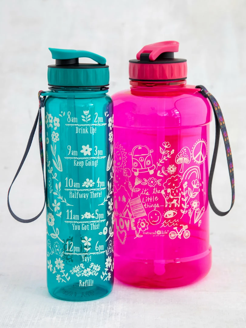 Natural Life Back To Campus Drink Up Water Bottle 6 Natural Life Back To Campus Drink Up Water Bottle