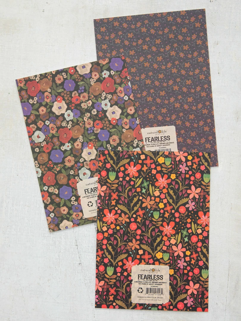 Natural Life Set Of 3 Greeting Cards 12 Natural Life Set Of 3 Greeting Cards