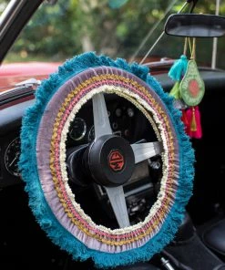 Natural Life Velvet Steering Wheel Cover CAR