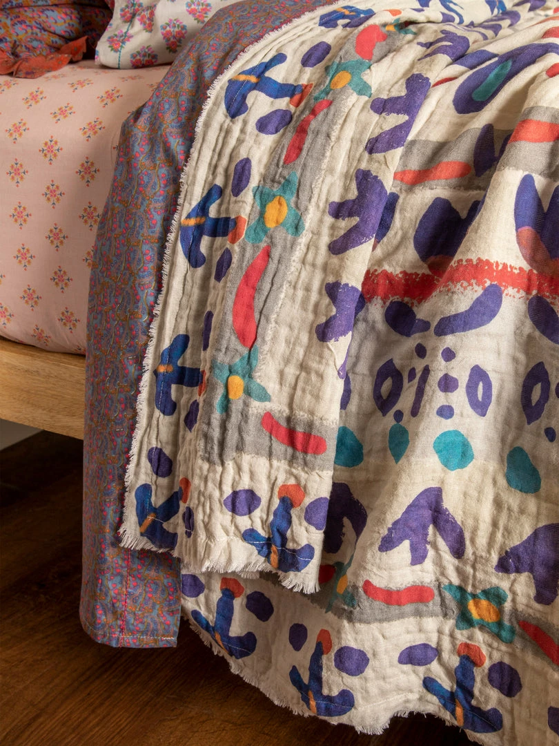 Natural Life Back To Campus Gauze Coverlet 5 Natural Life Back To Campus Gauze Coverlet