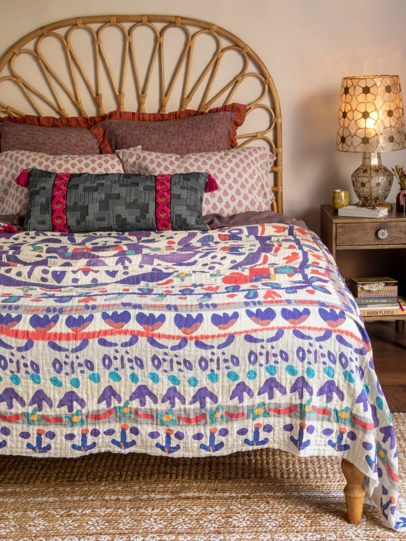 Natural Life Back To Campus Gauze Coverlet 8 Natural Life Back To Campus Gauze Coverlet