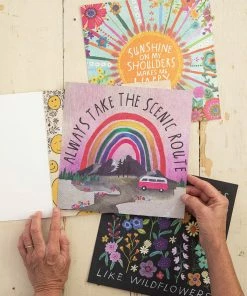 Natural Life Happy Notes Poster Book Back To Campus