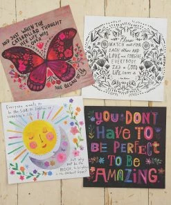 Natural Life Happy Notes Poster Book Back To Campus