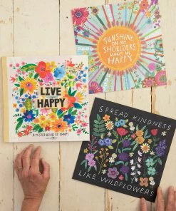 Natural Life Happy Notes Poster Book Back To Campus
