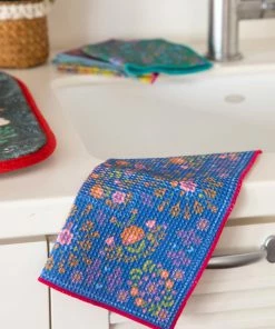 Natural Life Set Of 4 Dish Cloth Napkins HOME & LIVING 22 Natural Life Set Of 4 Dish Cloth Napkins HOME & LIVING